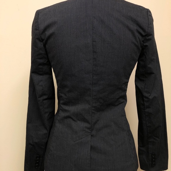 Jacob black pinstriped blazer - Picture 7 of 9